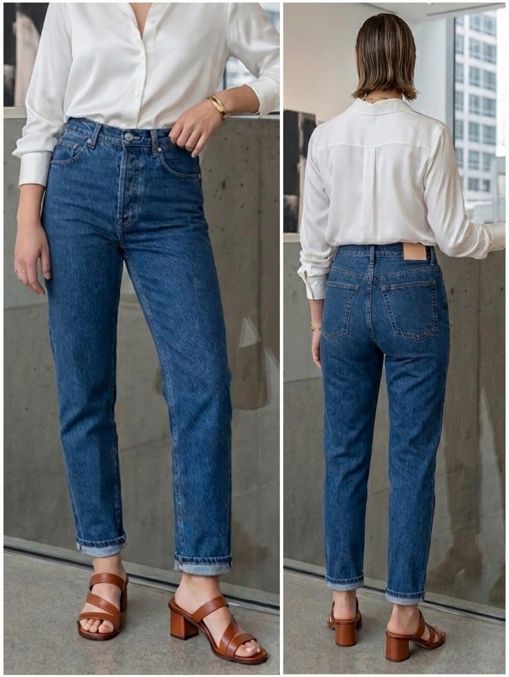 NWT Everlane 30 Modern Contemporary Organic Curvy 90s Cheeky Straight Crop Jean